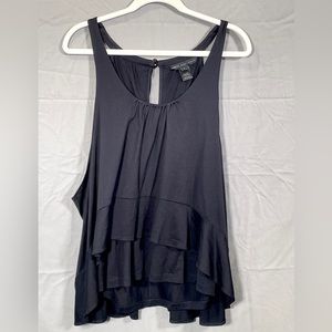 Mark by Mark Jacobs silk blend layered tank top Large